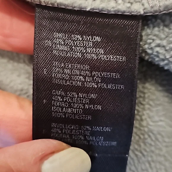 The North Face  light blue primalpft jacket - Picture 9 of 14